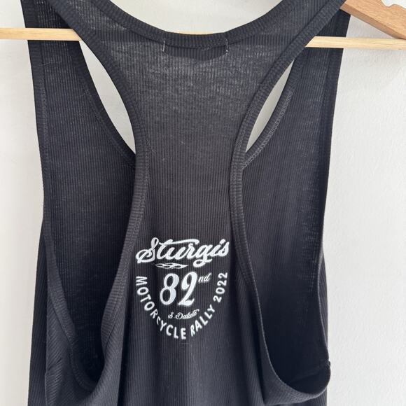 Sturgis 82nd Motorcycle Rally Marilyn Monroe Pinup Girl Graphic Tank XL T.S - Picture 3 of 4